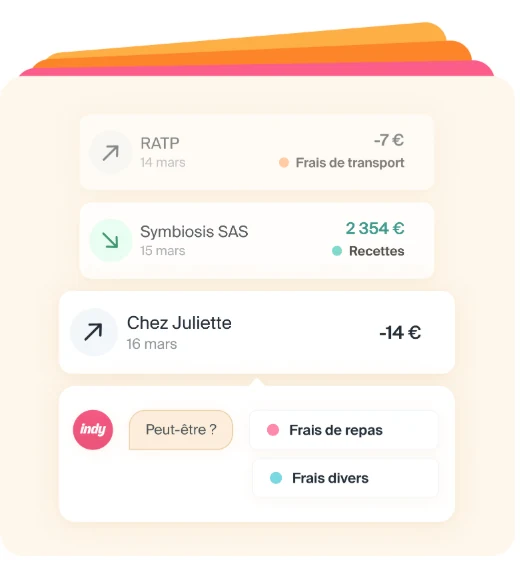 Categorisation automatique des transactions bancaires dans Indy