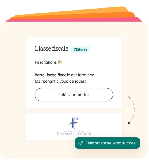 Liasse fiscale 2035 cloturee et teletransmise depuis Indy