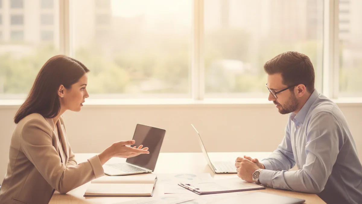 Rendez-vous entre un dirigeant et son comptable